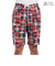 クリフメイヤー（KRIFF MAYER）チェック柄 ショートパンツ パッチワークショーツ 2353101X:35:RED レッド
