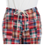 クリフメイヤー（KRIFF MAYER）チェック柄 ショートパンツ パッチワークショーツ 2353101X:35:RED レッド