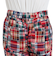 クリフメイヤー（KRIFF MAYER）チェック柄 ショートパンツ パッチワークショーツ 2353101X:35:RED レッド