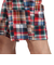 クリフメイヤー（KRIFF MAYER）チェック柄 ショートパンツ パッチワークショーツ 2353101X:35:RED レッド