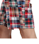 クリフメイヤー（KRIFF MAYER）チェック柄 ショートパンツ パッチワークショーツ 2353101X:35:RED レッド