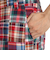 クリフメイヤー（KRIFF MAYER）チェック柄 ショートパンツ パッチワークショーツ 2353101X:35:RED レッド