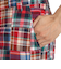 クリフメイヤー（KRIFF MAYER）チェック柄 ショートパンツ パッチワークショーツ 2353101X:35:RED レッド