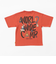 クリフメイヤー（KRIFF MAYER）ジュニア 半袖Tシャツ キャンプラビット バックプリントT 2347851K-35:RED レッド