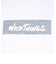 ワイルドシングス（WILD THINGS）ボックス ロゴ 半袖Tシャツ WT24062K-WHITE