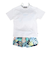 ラスティ（RUSTY）水着 4点セット ジュニア ガールズ Tシャツ付き 上下セット 964802NVY