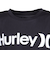 ハーレー（HURLEY）ジュニア ラッシュガード 半袖 ONE AND ONLY Tシャツ BRG2331001-BLK
