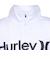 ハーレー（HURLEY）ジュニア ラッシュガード ボーイズ 長袖 ONE AND ONLY フルジップ ジャケット BRG2331002-WHT