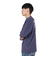 クリフメイヤー（KRIFF MAYER）ラビットバックプリントロンT 長袖Tシャツ 2417807:79:NAVY