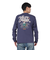 クリフメイヤー（KRIFF MAYER）ラビットバックプリントロンT 長袖Tシャツ 2417807:79:NAVY