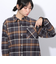 クリフメイヤー（KRIFF MAYER）ビエラ チェック シャツワンピース 2413504L 17 CHARCOAL