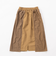 クリフメイヤー（KRIFF MAYER）異素材切替スカート 2415125L:20:BEIGE