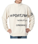 ライズ（RYZ）SCRIPT ハーフジップ スウェットシャツ RZ10CD24FW0009 OWHT