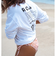 ロキシー（ROXY）OUR STYLE FLOW 長袖Tシャツ ロンT 24FWRLT244047WHT
