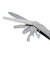 ビクトリノックス（VICTORINOX）マルチツール スイスツール 64010 シルバー