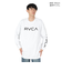 ルーカ（RVCA）BIG RVCA ロングスリーブTシャツ BE042059 WHT