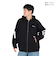 ルーカ（RVCA）FAKE RVCA フルジップ フーディーパーカー BE042044 BLK