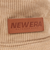 ニューエラ（NEW ERA）バケット01 Corduroy コーデュロイ レザーパッチ ハット 14307234