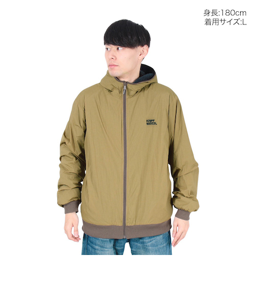M)アクティブ フード ジャケット