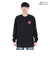 ハーレー（HURLEY）TRIBAL LOGL ロングスリーブTシャツ 24XBMCLS031-BLK