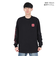 ハーレー（HURLEY）TRIBAL LOGL ロングスリーブTシャツ 24XBMCLS031-BLK
