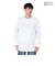 ハーレー（HURLEY）VORTEX ボックス ロゴ ロングスリーブTシャツ 24XBMCLS027-WHT