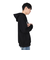 ハーレー（HURLEY）VORTEX ボックス ロゴ スウェットパーカー 24XBMCFF026-BLK