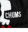 チャムス（CHUMS）ニット帽 ニットキャップ ブービーニットワッチ CH25-1065-K001 ブラック ケーブル編み ブービーロゴ ちくちくが少ない