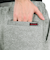 ボンディングニットフリースナローリブパンツ G2FU-P018 HEATHER GREY