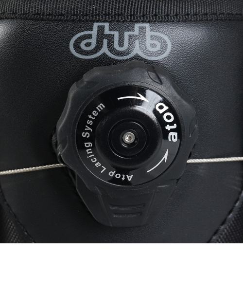 ダブ（dub）スノーボードブーツ ダイヤル式 PLATTE2 BLK/WHT