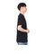 ハーレー（HURLEY）SQ モノグラム 半袖Tシャツ MSS2411006-BLK
