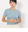 ハーレー（HURLEY）リブ ニット 半袖Tシャツ WSS2320004-DBLE