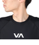 ルーカ（RVCA）ラッシュガード 半袖 VA RASH ショートスリーブ BF041881 BLK