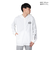 ルーカ（RVCA）ラッシュガード 長袖 HEX BOX サーフ ジップアップフーディー BF041875 WHT