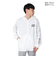 ルーカ（RVCA）ラッシュガード 長袖 HEX BOX サーフ ジップアップフーディー BF041875 WHT