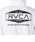 ルーカ（RVCA）ラッシュガード 長袖 HEX BOX サーフ ジップアップフーディー BF041875 WHT