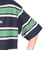 ハーレー（HURLEY）オーバーサイズド ボーダー 半袖Tシャツ MSS2411019-GRN