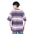 ハーレー（HURLEY）オーバーサイズド ボーダー 半袖Tシャツ MSS2411019-GRY