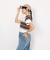 ハーレー（HURLEY）CROP BORDER 半袖Tシャツ 24 WSS2320043-BRW