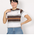 ハーレー（HURLEY）CROP BORDER 半袖Tシャツ 24 WSS2320043-BRW