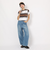 ハーレー（HURLEY）CROP BORDER 半袖Tシャツ 24 WSS2320043-BRW