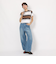 ハーレー（HURLEY）CROP BORDER 半袖Tシャツ 24 WSS2320043-BRW