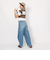 ハーレー（HURLEY）CROP BORDER 半袖Tシャツ 24 WSS2320043-BRW