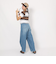 ハーレー（HURLEY）CROP BORDER 半袖Tシャツ 24 WSS2320043-BRW