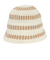 ビラボン（BILLABONG）コットンクロシェハット ストライプ BF013922 WCP