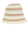ビラボン（BILLABONG）コットンクロシェハット ストライプ BF013922 WCP