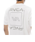 ルーカ（RVCA）SQUARE サーフ半袖ラッシュガード BF041870 WHT