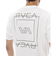 ルーカ（RVCA）SQUARE サーフ半袖ラッシュガード BF041870 WHT