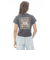 ビラボン（BILLABONG）GRAPHIC BABY FIT クロップド丈半袖Tシャツ BF013215 OFB