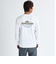 クイックシルバー（Quiksilver）TYPED OUT 長袖Tシャツ 25SPQLT251002WHT